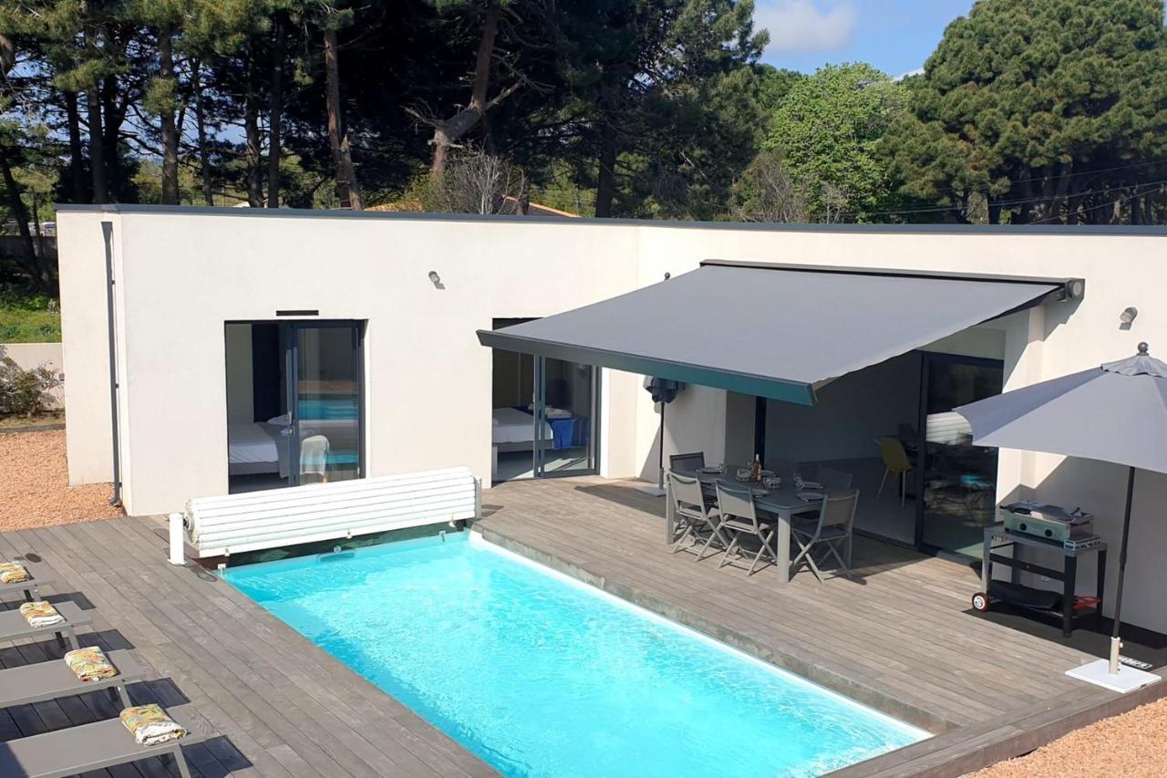 Villa Rossa 6 Pers Dans Residence Avec Piscine Chauffee Privee Леччи Экстерьер фото
