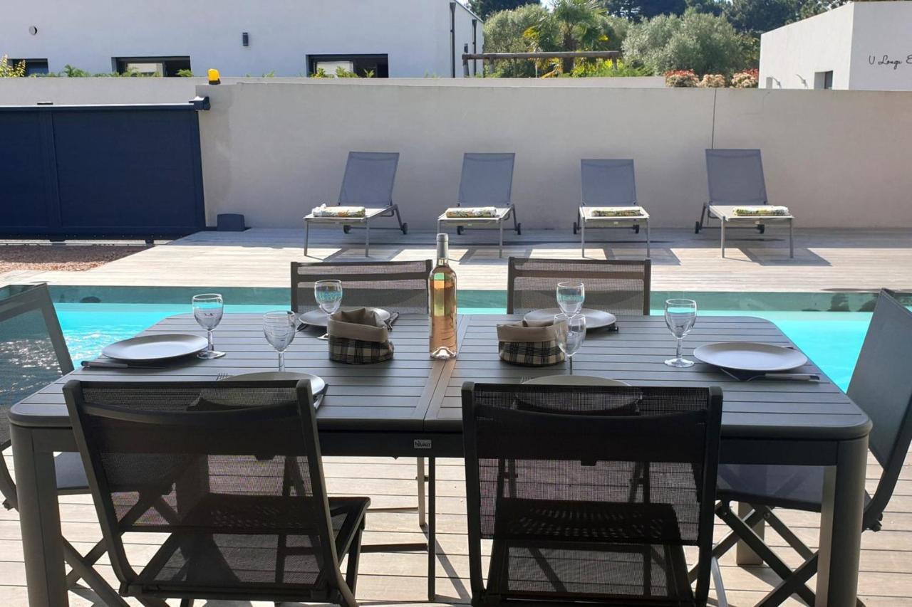 Villa Rossa 6 Pers Dans Residence Avec Piscine Chauffee Privee Леччи Экстерьер фото